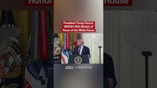 President Trump is awarding three outstanding heroes the Medal of Honor. ❤️