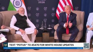 President Trump Participates in a Bilateral Meeting with the Prime Minister of the Republic of India