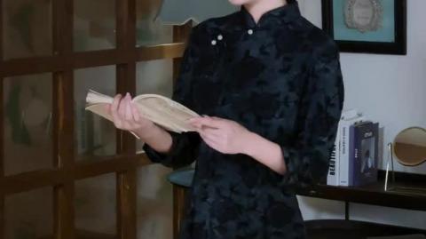 Soft Elastic Cheongsam — Classic Mandarin Collar Chinese Dress