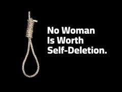 No Woman is Worth Self-Deletion