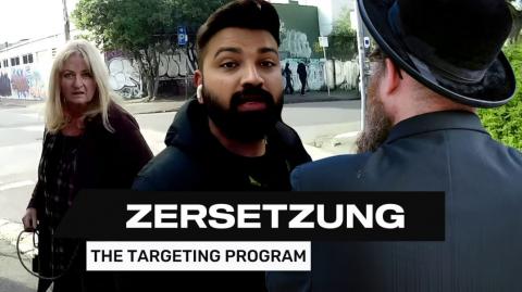 government run targeting program using the citizens to let the target know that he's on watch