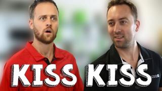Inappropriate kiss jealousy