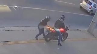 The camera captured his last moment