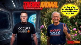 102 Days of War, Not a Penny for Peace from the Billionaires or the Rich | New Trends Journal