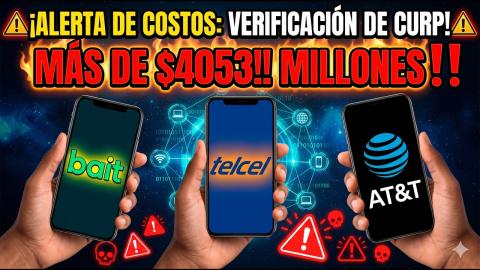 Crisis en Telcel y AT&T: Por qué el Registro Biométrico Fallará