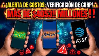 Crisis en Telcel y AT&T: Por qué el Registro Biométrico Fallará