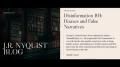 Desinformação 101: Embustes e Narrativas Falsas – 15 de fevereiro de 2021 – Jeffrey Nyquist