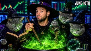 LIVE DAY TRADING: Quad Witching, The Best AI Play & Payday Friday
