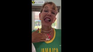Granny Acting The Fool