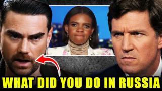 Ben Shapiro SOUNDS OFF on Tucker Carlson and Candace PRAISING Russia