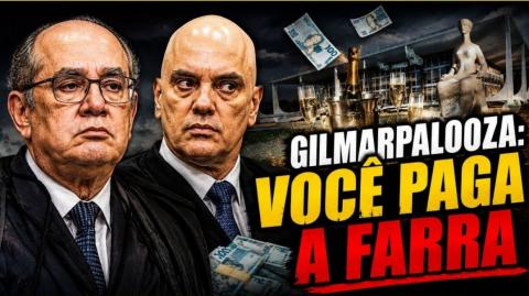 Gilmarpalooza: TCU é acionado para investigar gastos públicos. Moraes quer leis internacionais. (Max Cardoso)