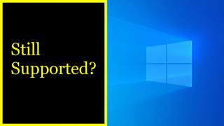 Windows 10 is still supported.