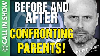 Before and After Confronting PARENTS! CALL IN SHOW
