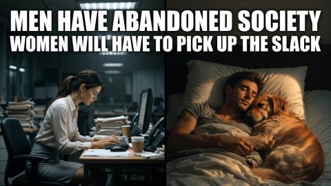 Men Are Staying Home, Playing Video Games And Enjoying Their Peace