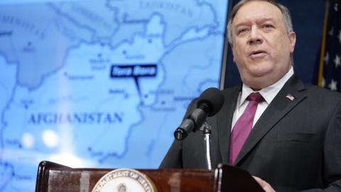 Mike Pompeo: "The sad fact of life is that monsters are all around us, the question is do we confront them?"