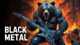 MGTOW BEAR Savage Jungle Black & Nu Metal Instrumental Animals Unleash Brutal Guitar Riffs