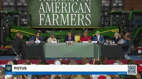 President Trump Participates in a Roundtable on American Agriculture