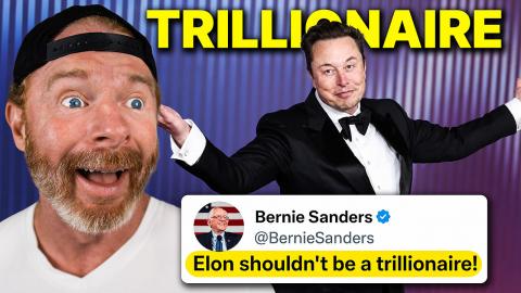 “Elon’s a Trillionaire, BAD!” Weak People Meltdown