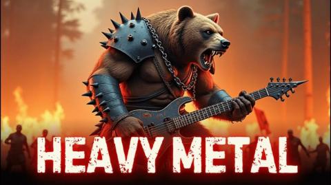 MGTOW BEAR 🔥 Brutal Heavy Metal 🔥 Headbanging Energy Guaranteed