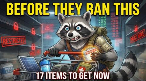 17 Survival Items You Should Stockpile Before They're Banned or Taxed