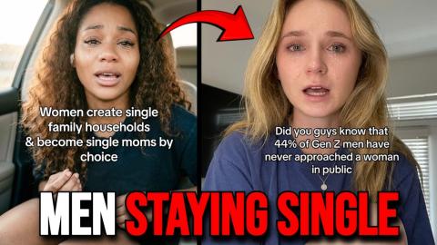 Millions Of Men Are CHOOSING To Stay Single And Women Are Spiraling