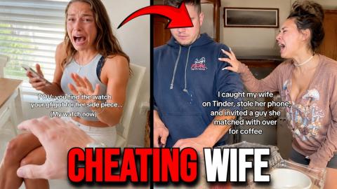 Modern Woman Gets Caught Cheating While Carrying Her Husband's Child