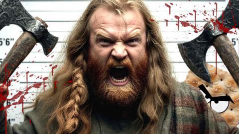 Scottish Man With AXE Attacks 