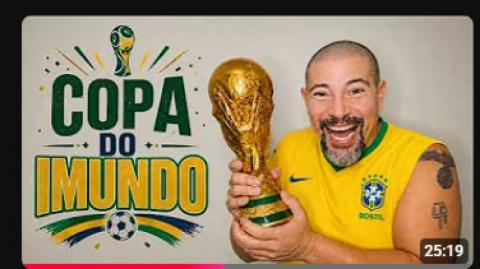 A Copa do "pão e circo" vem aí, pra alegria de 8 bilhões de imbecis!