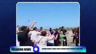 Albania Is Burning Jew Slime Balls Out