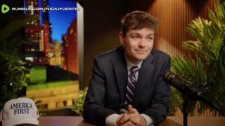 Nick Fuentes: "80% of Democrats view Israel unfavorably. They shut down weapons transfers to..."