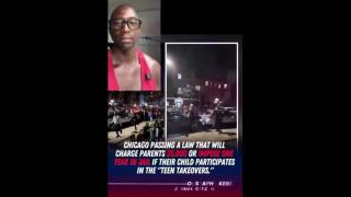 Parents are going to be held accountable for Teen Takeovers in Chicago