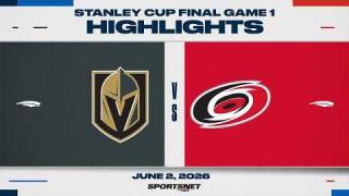 Stanley Cup Final – Game 2: Vegas Golden Knights vs. Carolina Hurricanes Highlights