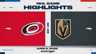 NHL Game 4 Highlights | Hurricanes vs. Golden Knights - June 9, 2026
