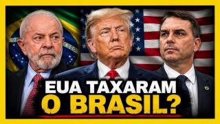 Os EUA taxaram o Brasil de novo? Veritá: Flávio Bolsonaro vence no segundo turno (Max Cardoso)