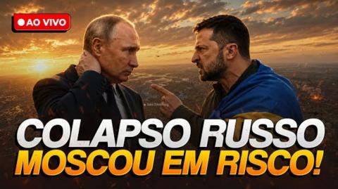 ALERTA! Rússia atacada, Moscou PARALISADA! O comunista Putin declara emergência | Análise da Semana