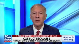 America will only be safe when there is a fundamental shift in this regime. With sustained pressure, I'm confident that will happen.