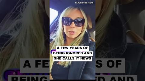 A Few Years Of Being Ignored And She Calls It NEWS