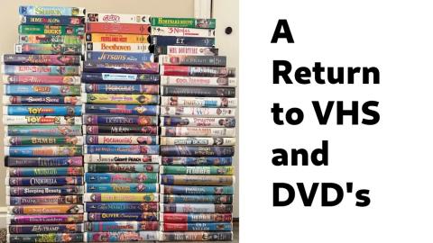 Why Gen Z is Returning to DVD's and VHS