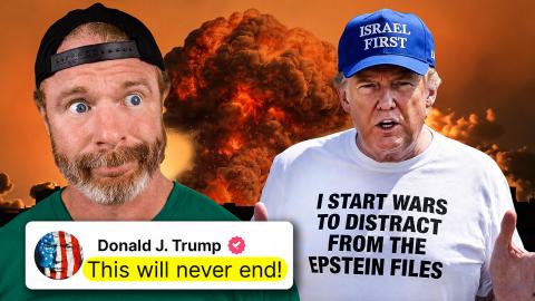 Lots of Bombs for a Peace Deal LOL! (Trump’s War Will Go on Forever)