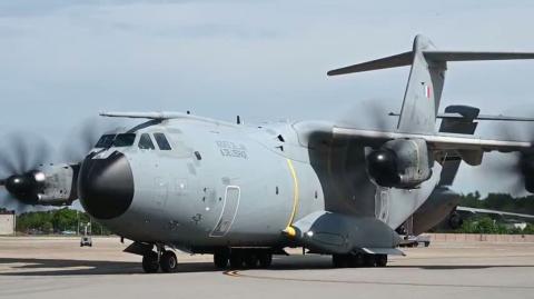 JEW-Rance and JEW-NATO Plane Visits the JEW-SA