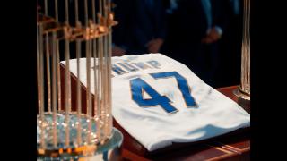 Back-to-Back World Series Champions, the LA Dodgers, at the White House: Postcard Edition