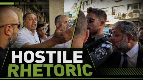 'This house is not yours, I'll throw you out!': Ben-Gvir threatens to expel Palestinian man