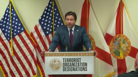 Governor DeSantis Announces Implementation of Florida Law to Combat Terrorist Organizations