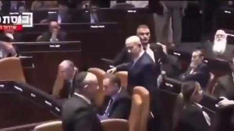 Netanyahu fled the Knesset in chaos, chased by deafening cries of “Leave” and “Shame”