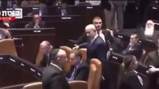 Netanyahu fled the Knesset in chaos, chased by deafening cries of “Leave” and “Shame”