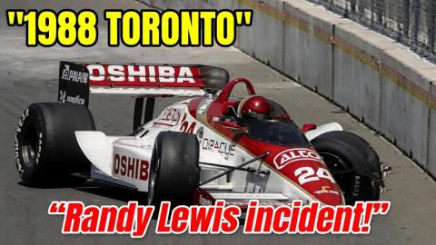 1988 CART Toronto Randy Lewis crash!