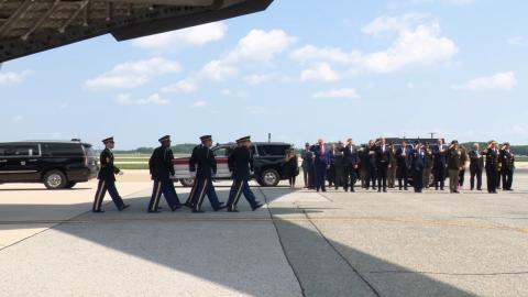 President Trump Attends a Dignified Transfer, Jul. 22, 2026