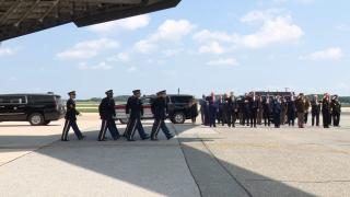 President Trump Attends a Dignified Transfer, Jul. 22, 2026