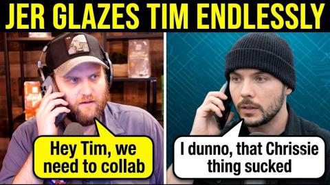 The Quartering Glazes Tim Pool For Work | HE'S INCOMELESS!