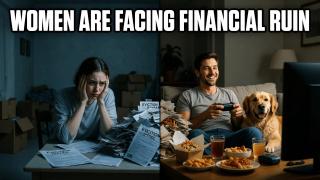 Women Are Facing Financial Ruin As Men Relax At Home And Play Video Games